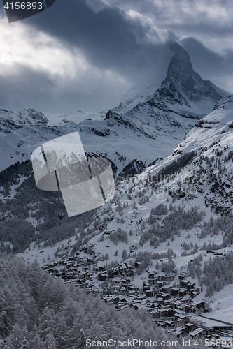 Image of mountain matterhorn zermatt switzerland