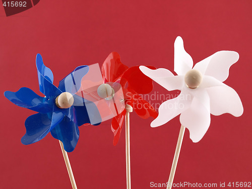 Image of Patriotic Pinwheels