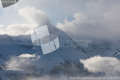 Image of mountain matterhorn zermatt switzerland