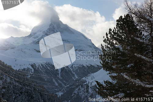 Image of mountain matterhorn zermatt switzerland