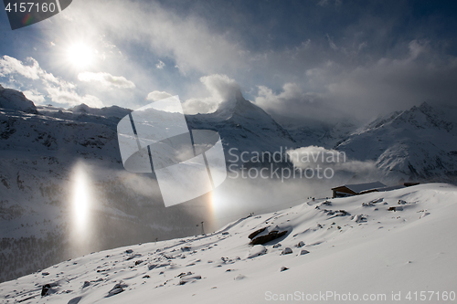 Image of mountain matterhorn zermatt switzerland