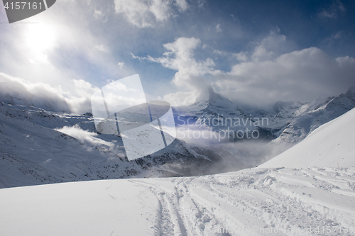 Image of mountain matterhorn zermatt switzerland