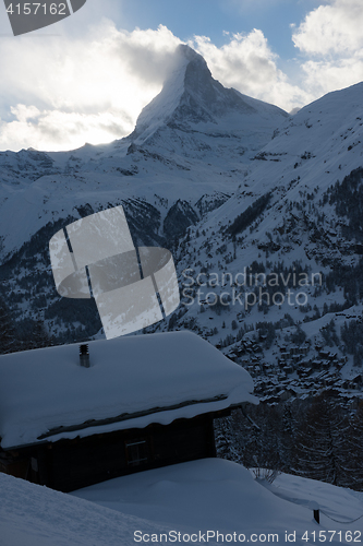 Image of mountain matterhorn zermatt switzerland