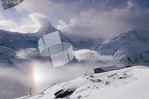 Image of mountain matterhorn zermatt switzerland