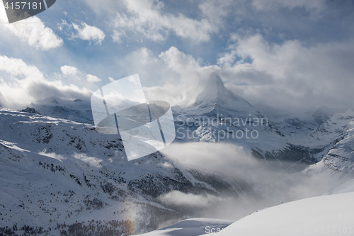 Image of mountain matterhorn zermatt switzerland