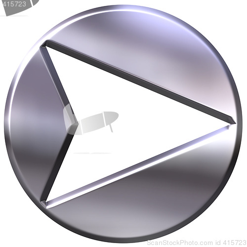 Image of 3D Silver Framed Arrow