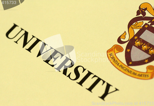 Image of University Diploma