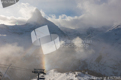 Image of mountain matterhorn zermatt switzerland