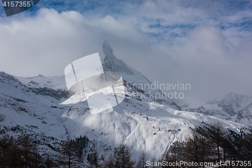 Image of mountain matterhorn zermatt switzerland