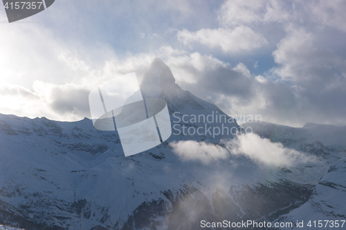 Image of mountain matterhorn zermatt switzerland