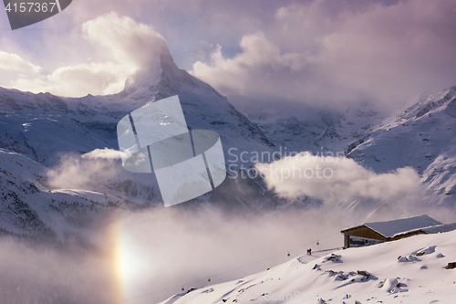 Image of mountain matterhorn zermatt switzerland