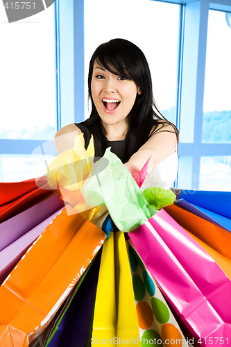 Image of Shopping woman