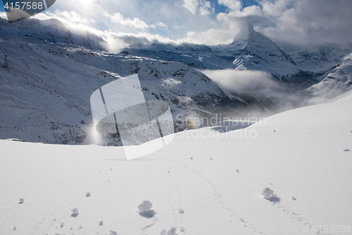 Image of mountain matterhorn zermatt switzerland