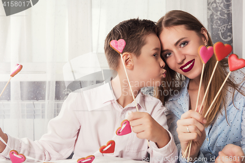 Image of Happy Valentines or mother day