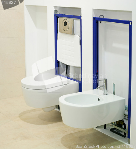 Image of Fitting toilet