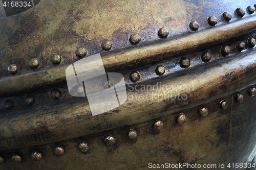 Image of old brass metal texture