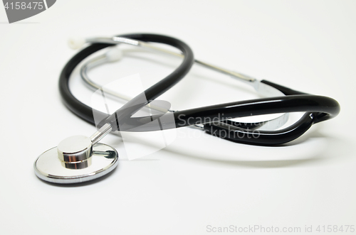 Image of Medical stethoscope isolated