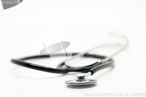 Image of Medical stethoscope isolated