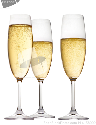 Image of glasses of champagne