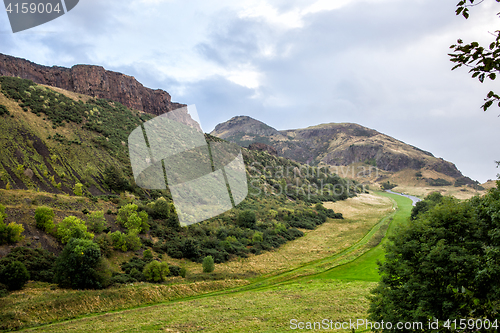 Image of beautiful Scottish mountains