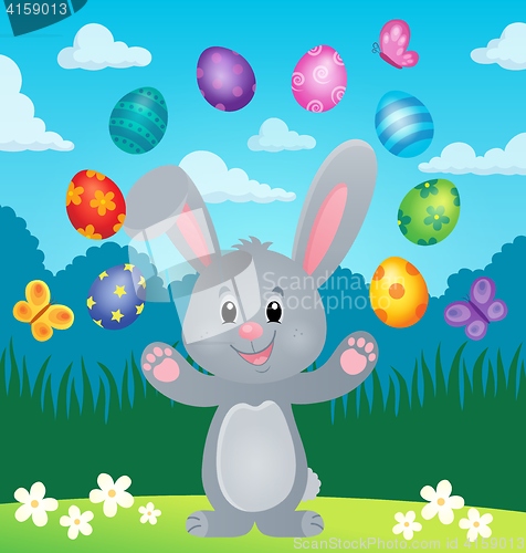 Image of Stylized Easter bunny theme image 6