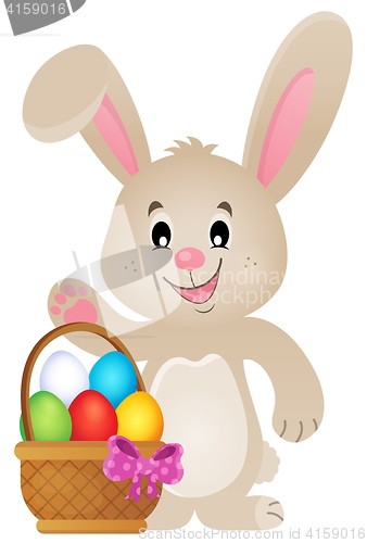 Image of Stylized Easter bunny theme image 3