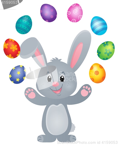 Image of Stylized Easter bunny theme image 5