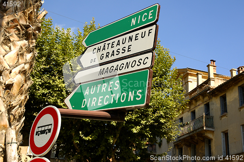 Image of French Road Signs