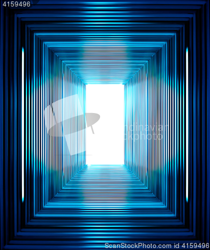 Image of blue lines background