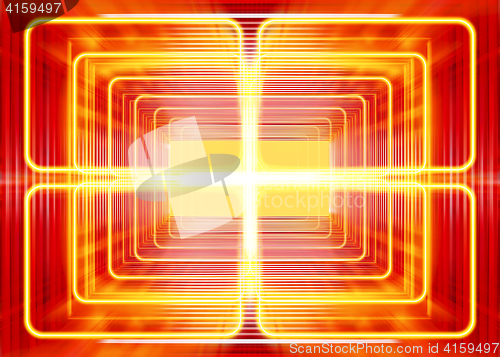 Image of wave mode of electromagnetic radiation