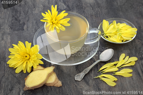 Image of Chrysanthemum and Ginger Tea