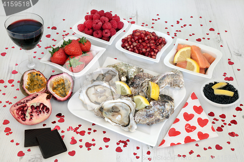 Image of Valenties Day Aphrodisiac Food 