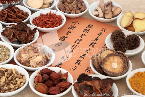 Image of Chinese Herb Selection