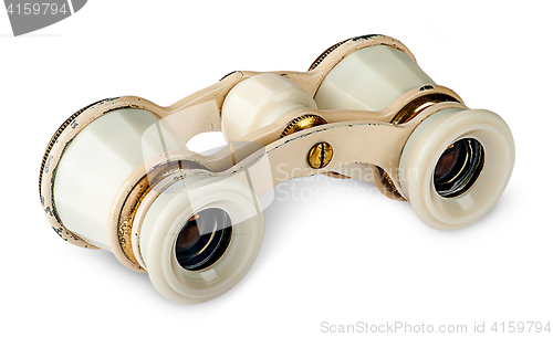 Image of Old vintage pair of opera glasses