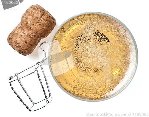 Image of glass of champagne