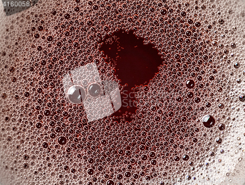 Image of closeup of champagne