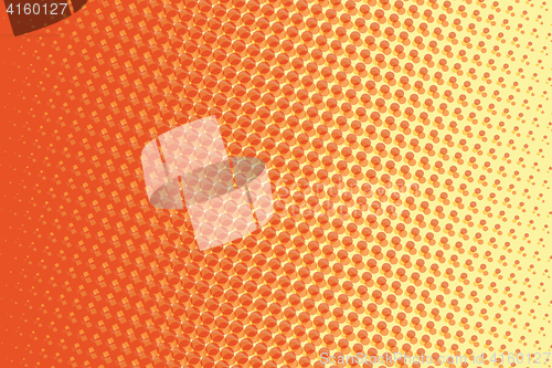 Image of Abstract red yellow gradient pop art retro background