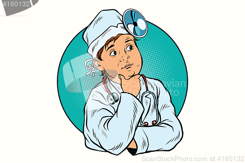 Image of Boy profession doctor