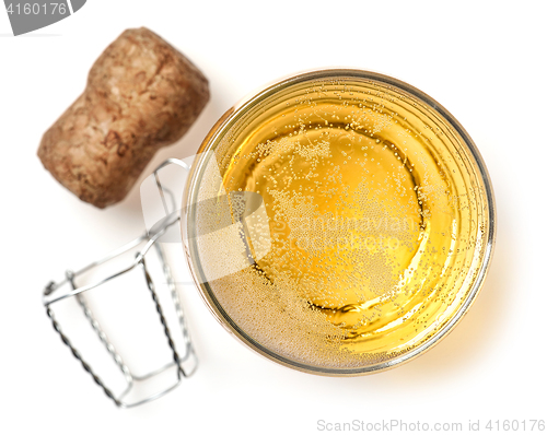 Image of glass of champagne