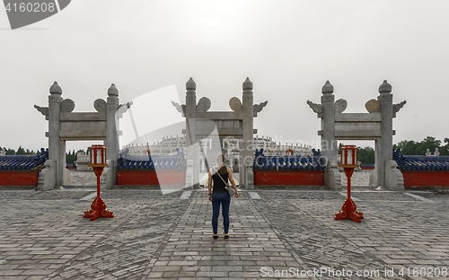 Image of Large archway at the Temple of Heaven