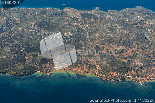 Image of Croatia aerial view