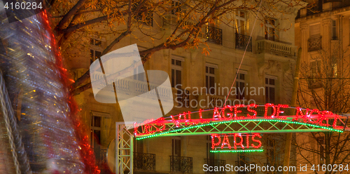 Image of The Christmas Village in Paris