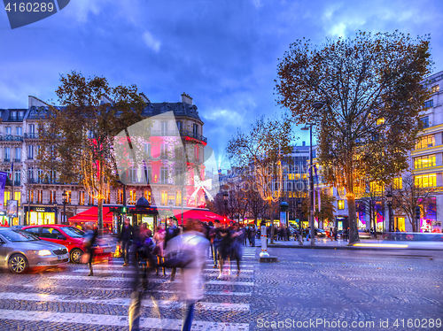 Image of Festive Champs Elysees 