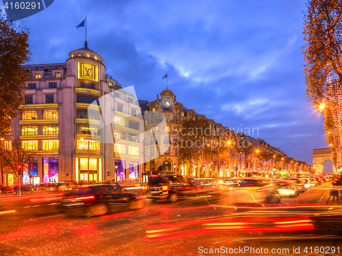 Image of Festive Champs Elysees