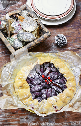 Image of Homemade plum tart