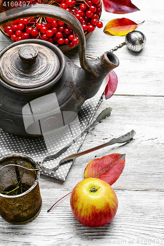 Image of Warm apple berry tea