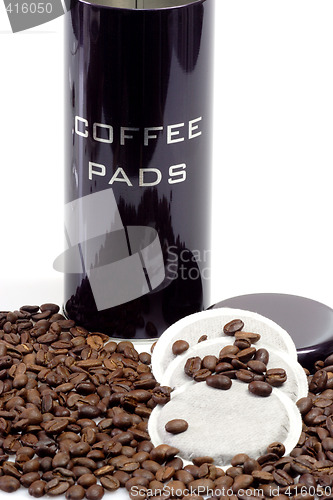 Image of Coffee pads with box