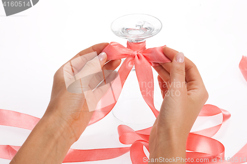 Image of Woman\'s Hands And Band