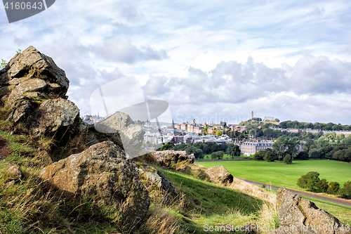 Image of view of Edinburgh city