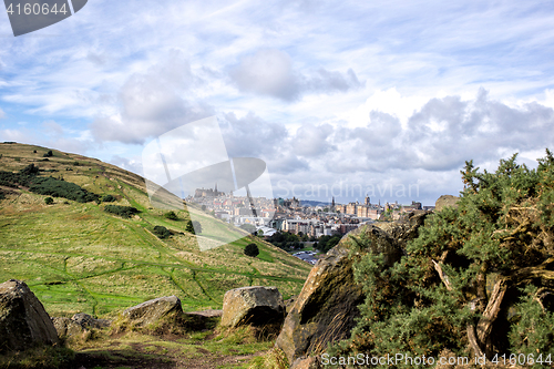 Image of view of Edinburgh city